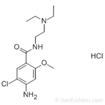 MÉTOCLOPRAMIDE HCL CAS 7232-21-5